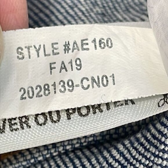 Madewell The Perfect Vintage Crop Jean Bellbrook Wash Comfort Stretch Edition 26 - Picture 14 of 14